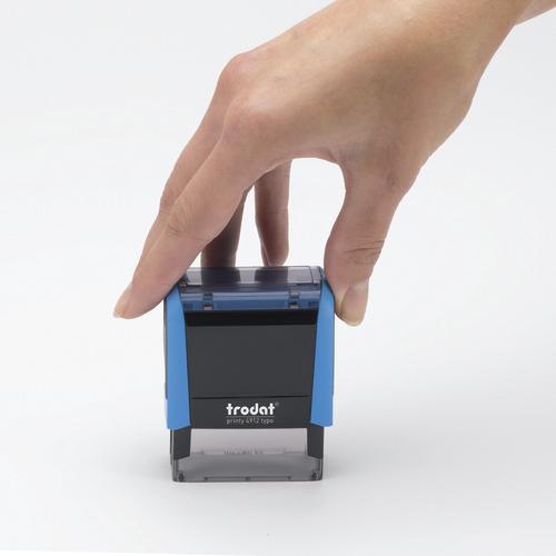 Produktbild Trodat TypomaticLine Printy 4.0, selbstfärbender Stempel zum Selbersetzen