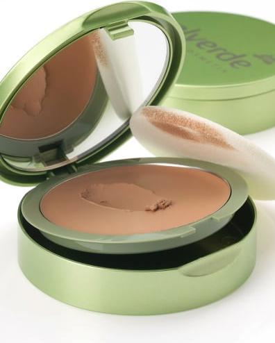 Actual product image dm alverde Compact make-up beige-rosé 030 (Beige-Rose)