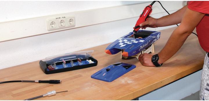 Actual product image Einhell Grinding and engraving tool (Brush grinder, Straight grinder, 135 W)