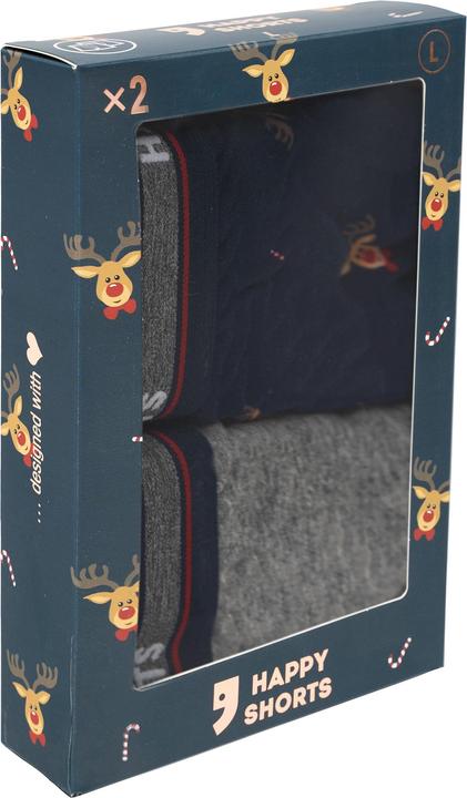 Image du produit Happy shorts Boxer Casual Confortable à porter (XXL, lot de 2)