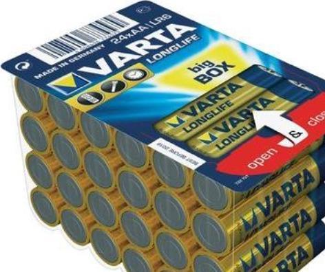 Immagine prodotto Varta Longlife (24 pz., AA, 2800 mAh)