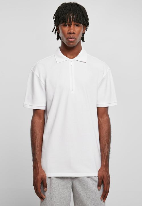 Actual product image Urban Classics Oversized Zip Polo (S)