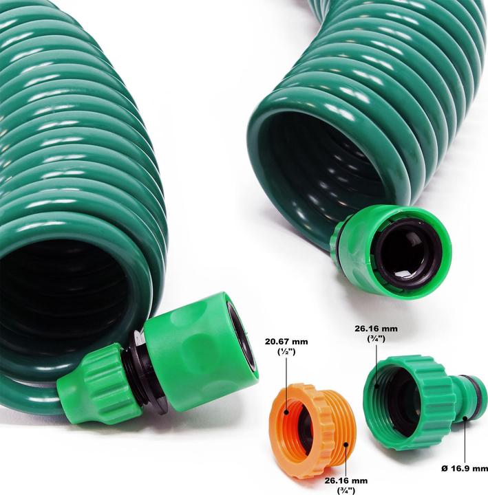 Image du produit Wiltec Tuyau spiralé (15 m, 26.16 mm)