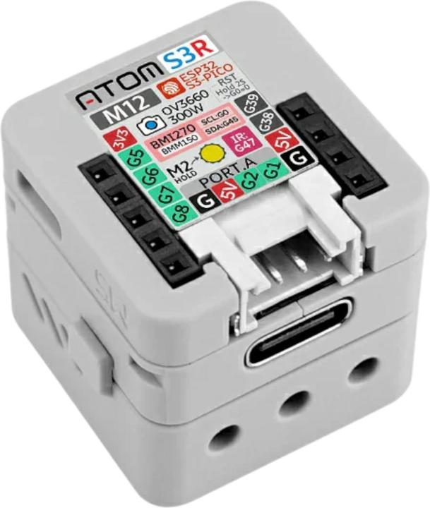 Image du produit M5Stack Kit de caméra AtomS3R M12 8MB PSRAM