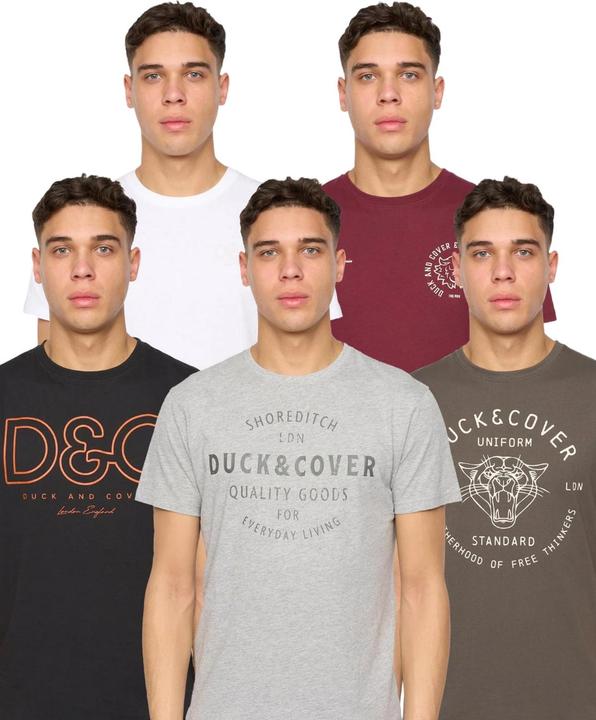 Duck and Cover Corsure TShirt (5erPack) (S)