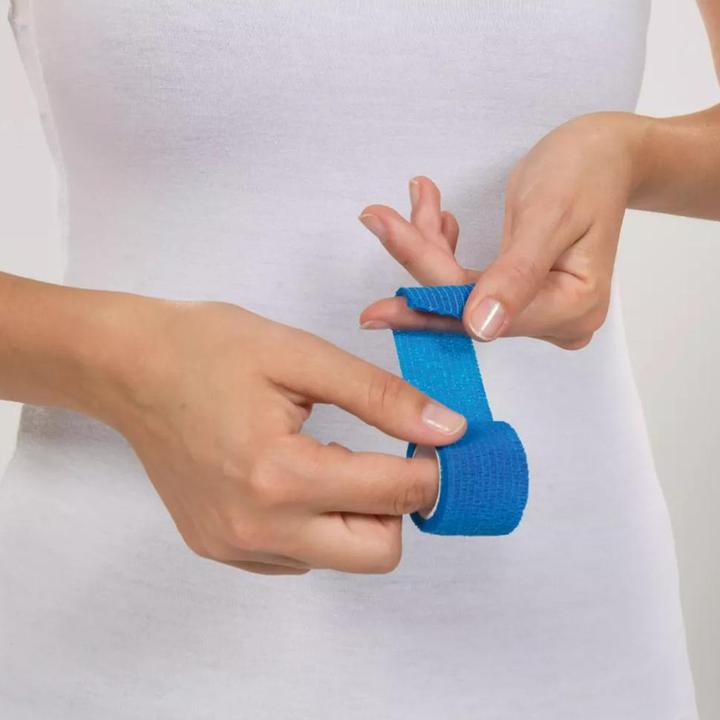 Actual product image Weroplast Schnellpflaster BlueMamba 3 cm x 5,5 m gedehnt, selbstk (1 x)