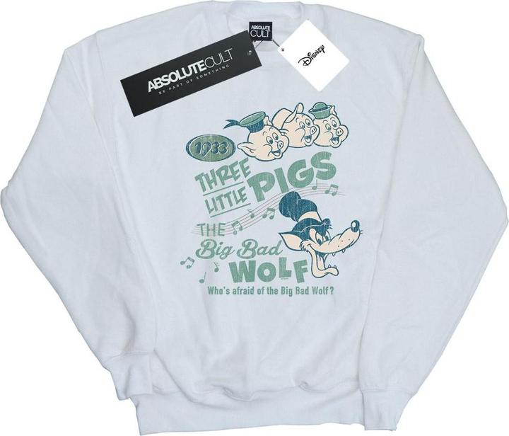 Produktbild Disney Three Little Pigs Who's Afraid Of The Big Bad Wolf Sweatshirt (XXL)