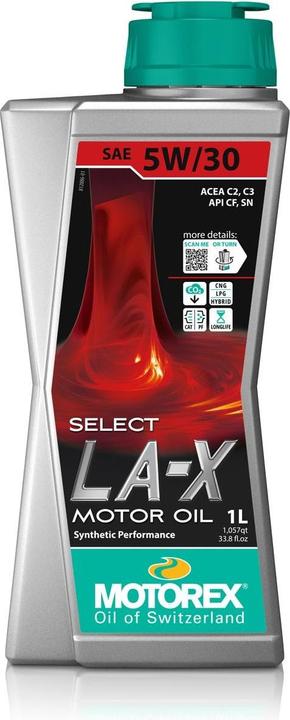 Immagine prodotto Motorex Seleziona LA-X (1 l, STAGNA 5W, STAGIONE 30)