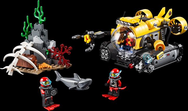 Image du produit LEGO Sous-marin en eau profonde (60092, LEGO City)