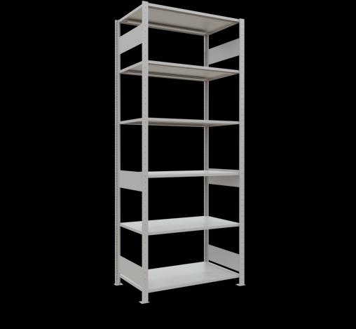 Immagine prodotto Schulte Lagertechnik Sistema di scaffalature di base senza viti MULTIplus150 con ripiani di lunghezza