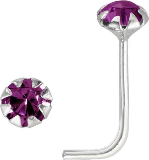 Produktbild Bijouteria Nasenpiercing (Silber 925, Kristall)