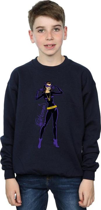 Immagine prodotto Catwoman Happy Pose Felpa Ragazzi (140, 146)