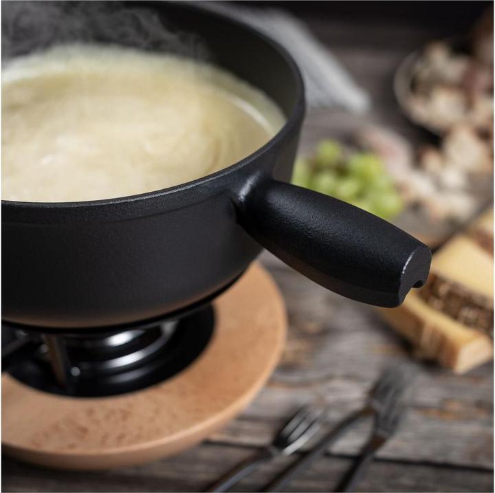 Actual product image Kuhn Rikon Caquelon induction fonte noir matt- Ø 24 cm (3.20 l)