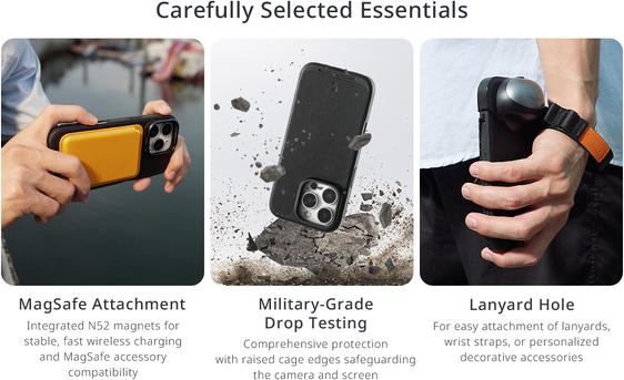 Produktbild SmallRig 4987 FilMov Lightweight Photography Case Kit for iPhone 16 Pro Max 4987 (Diverses Video Zubehör)