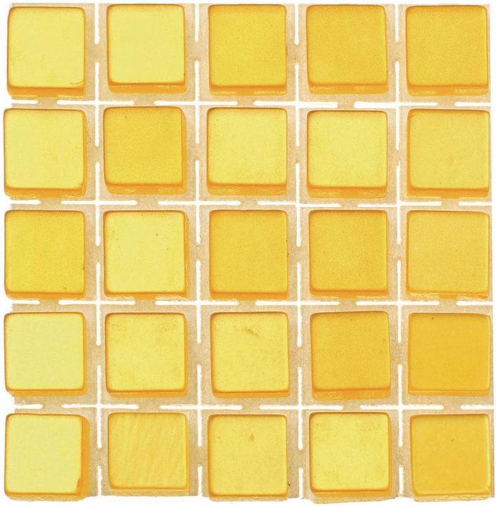 Produktbild Glorex Mosaiksteine selbstklebend gelb
