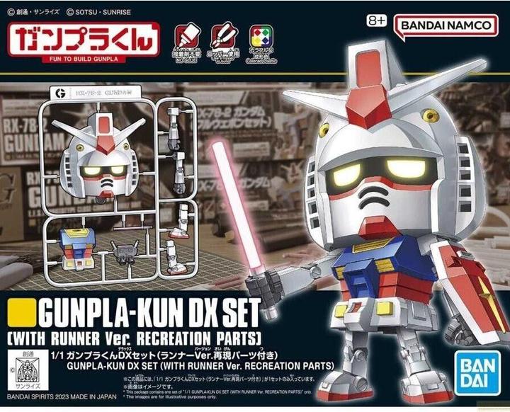 Image du produit Bandai GUNDAM - 1/1 Gunpla-Kun DX Set (with Runner ver.) - Kit modèle