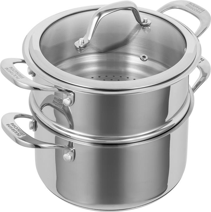 Productafbeelding Kuhn Rikon ALLROUND cuit-vapeur de 2 niveau's set 2.3 L - Ø 18cm (18 cm, Metaal)