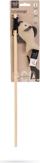 Actual product image Beeztees Minus One Cat Fishing Rod (Catmint toy)