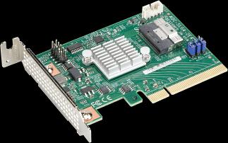 Actual product image Supermicro Add-on Card AOC-SLG4-2E4T