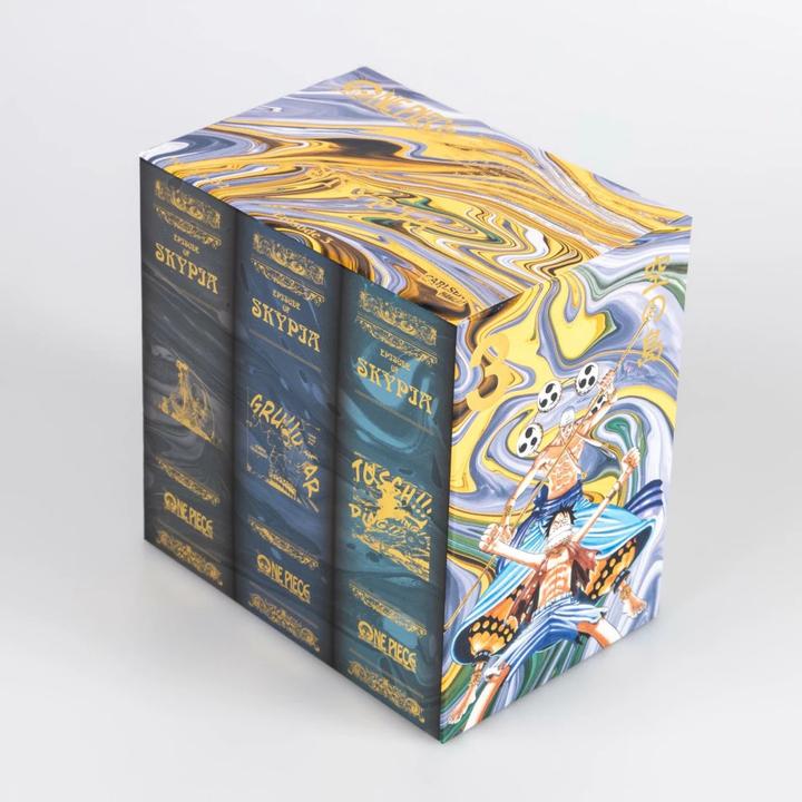 Produktbild One Piece Sammelschuber 3: Skypia (inklusive Band 24–32) (Deutsch, Eiichiro Oda, 2023)