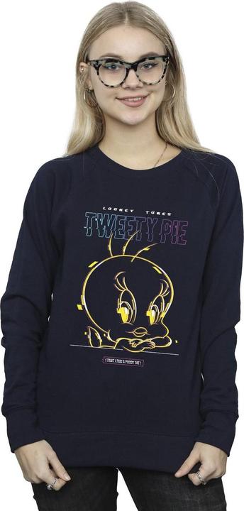 Image du produit Looney Tunes - Sweat TWEETY GLITCH - Femme (L)