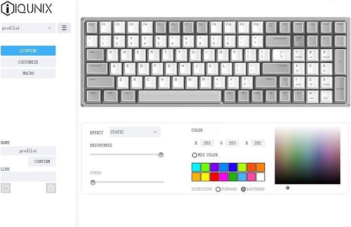 Immagine prodotto Iqunix F96 KAT (CH, Cablato, Senza fili)