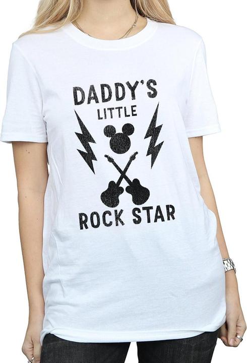 Image du produit Disney - T-shirt MICKEY MOUSE DADDY'S ROCK STAR - Femme (L)