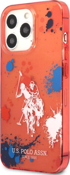 Immagine prodotto U.S. Polo H3459 Custodia per cavalli Splatter (Apple iPhone 14 Pro Max)