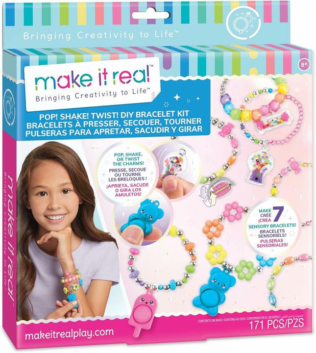 Immagine prodotto Make it Real Pop! Shake! Twist! Kit braccialetto fai da te