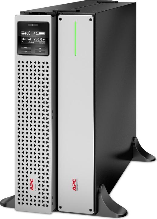 Image du produit APC SRTL3000RM4UXLI, Doppia conversione (online), 3 kVA, 2700 W, Sinusoidale, 230 V, 40/70 Hz (2700 VA, 3 W, Double convertisseur en ligne Onduleur)