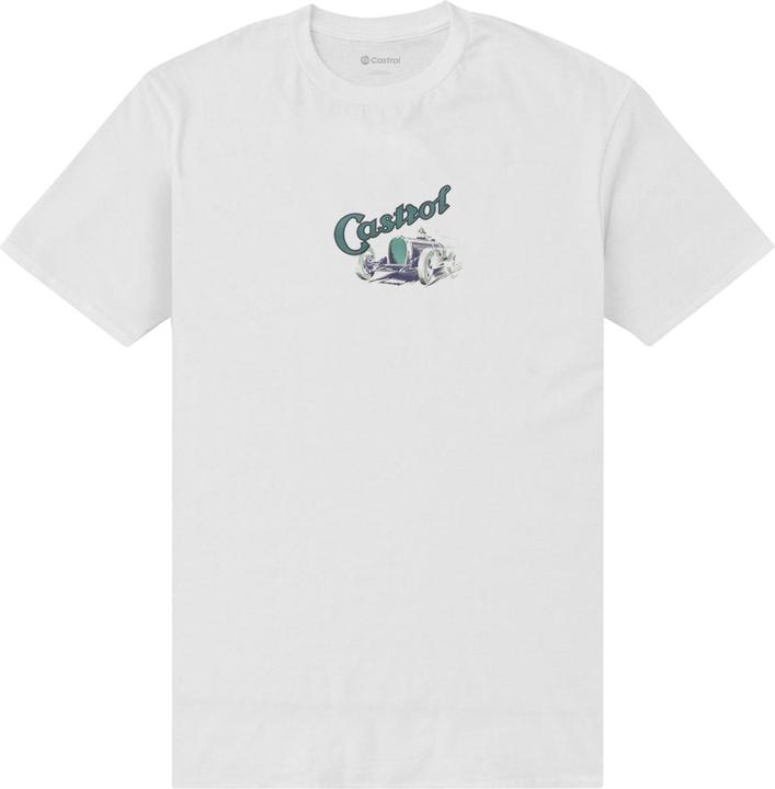 Immagine prodotto Castrol Avec Maglietta Stampa posteriore Adulto Unisex (L)