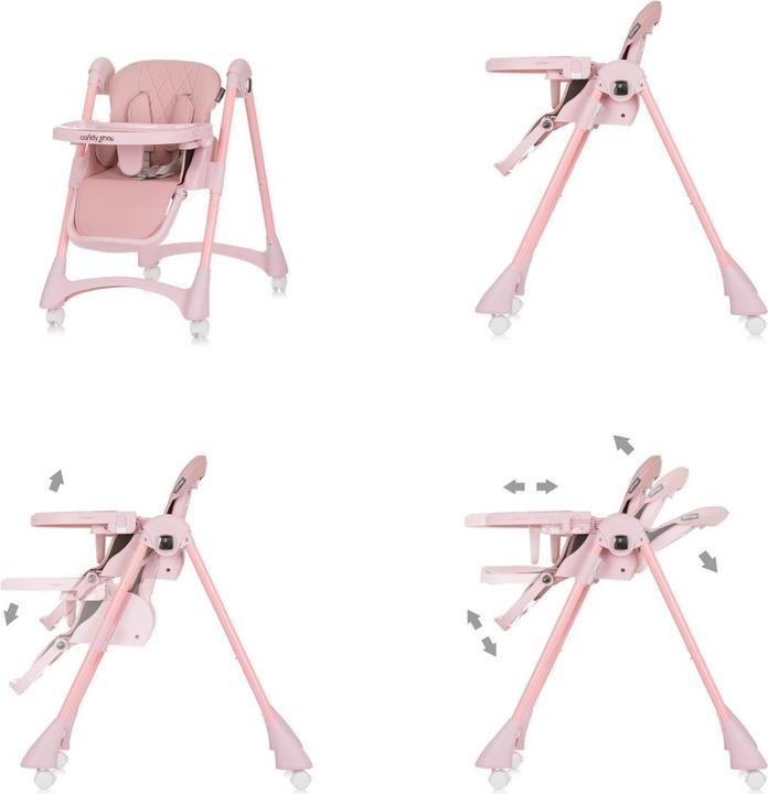 Actual product image Chipolino Candy Shop high chair (Highchair)