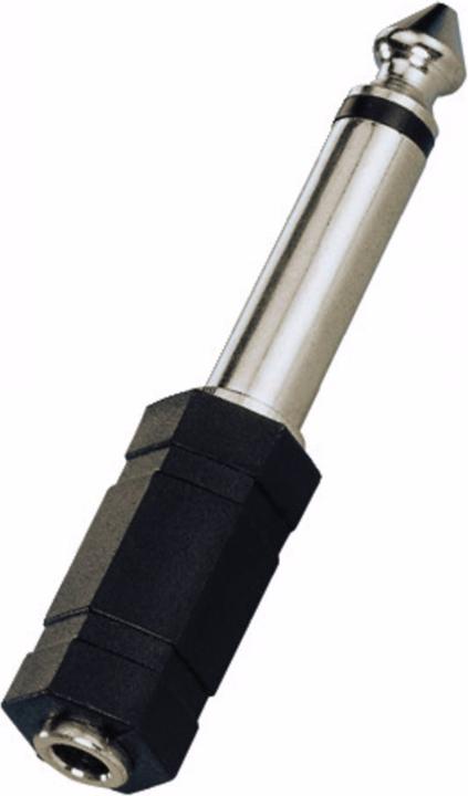 Monacor Transition 6.3mm mono M / 3.5mm mono F