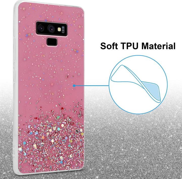 Produktbild Cadorabo TPU Cover funkelnder Glitter (Samsung Galaxy Note 9)