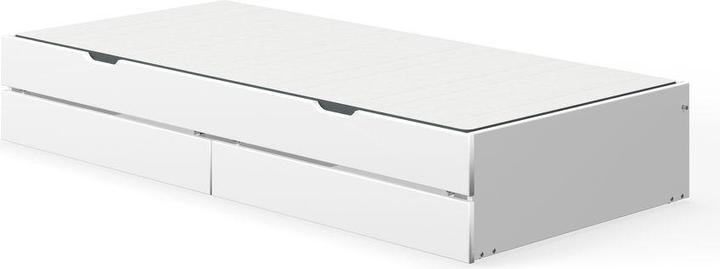 Image du produit Flexa Lit gigogne Nor avec 2 tiroirs (90 x 190 cm)