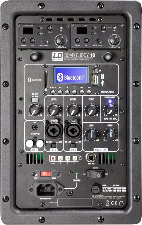 Image du produit LD Systems ROADBUDDY 10 BPH 2 Haut-parleur Bluetooth alimenté par batterie