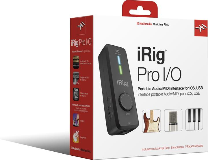 Actual product image IK Multimedia iRig PRO I/O (USB)