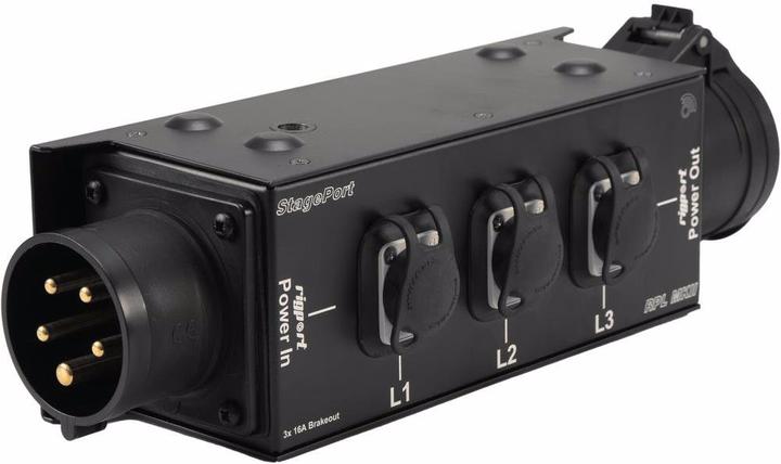 Productafbeelding Rigport RPL-16 MK2 Stroomverdeler (3 x, CEE)