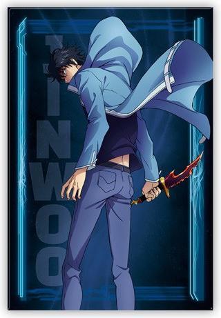 Actual product image ABYstyle Solo Leveling Magnet: Jinwoo