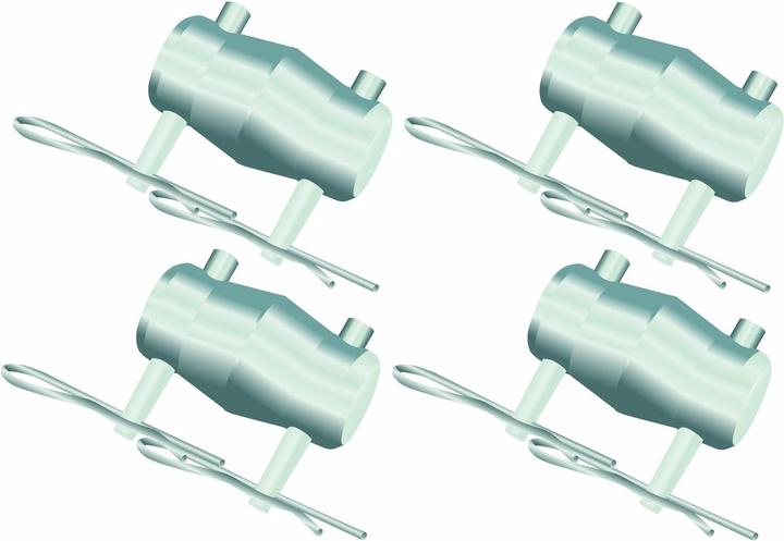 Actual product image Alutruss DECOLOCK DQ4 Connector Cone/Pin/Splint
