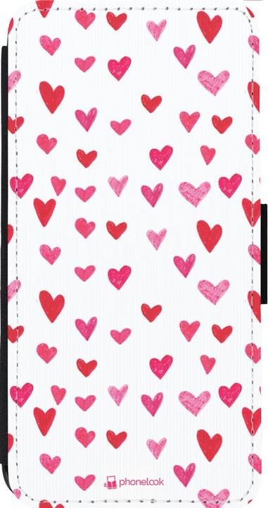 Immagine prodotto PhoneLook Coque Portafoglio noir San Valentino 2022 Molti cuori rosa (Apple iPhone 13 Pro Max)