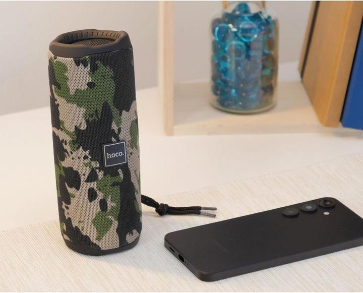 Actual product image Hoco HC16 Portable Bluetooth Speaker in Camouflage Colour (3 h)