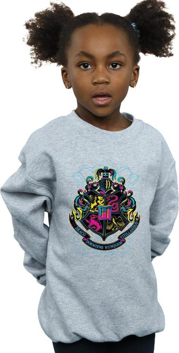 Produktbild Neon Hogwarts Crest Sweatshirt Mädchen (152, 158)