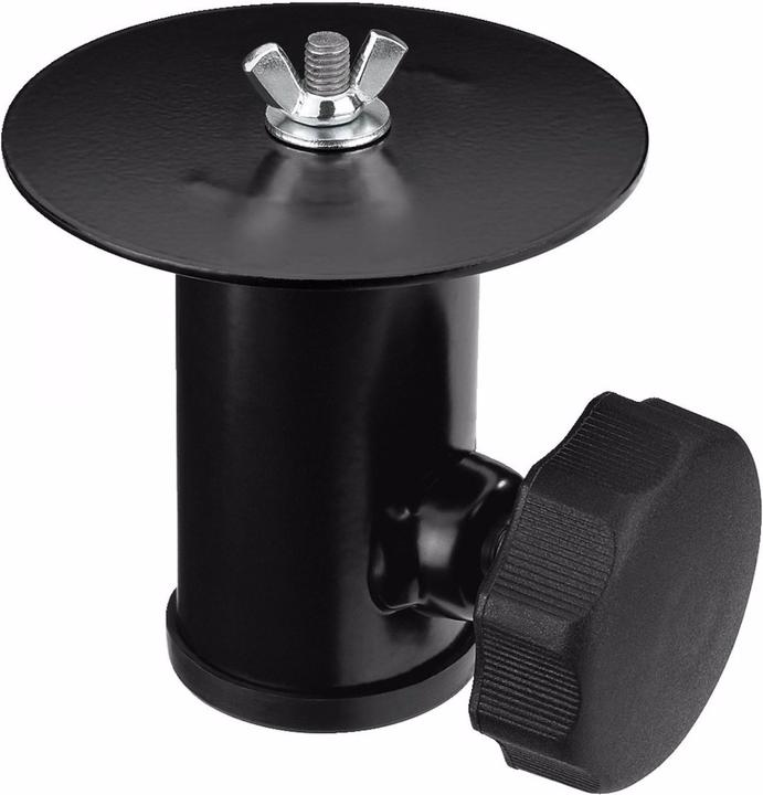 Immagine prodotto Monacor Adattatore per treppiede per tubo da 35 mm con bullone filettato M6x15 mm (1 pz., Cavalletto)