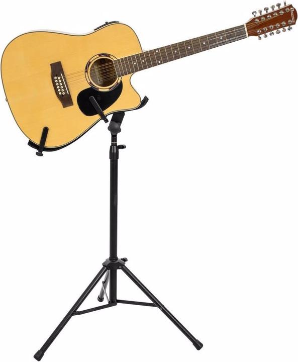 Immagine prodotto Dimavery Supporto per suonare la chitarra per Acoustic/E-Guitar (Spigola, Chitarra, Chitarra elettrica)