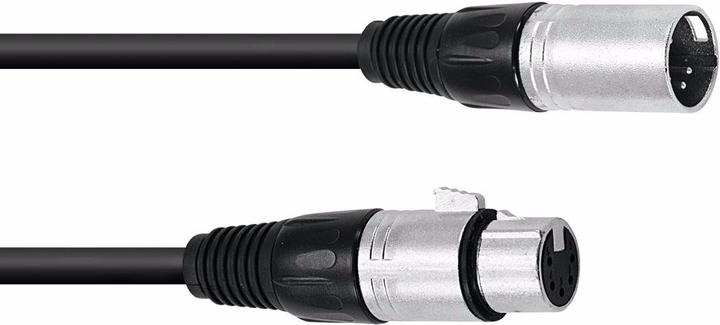 Immagine prodotto Omnitronic Cavo XLR 5pin 1,5m sw (1.50 m, XLR)
