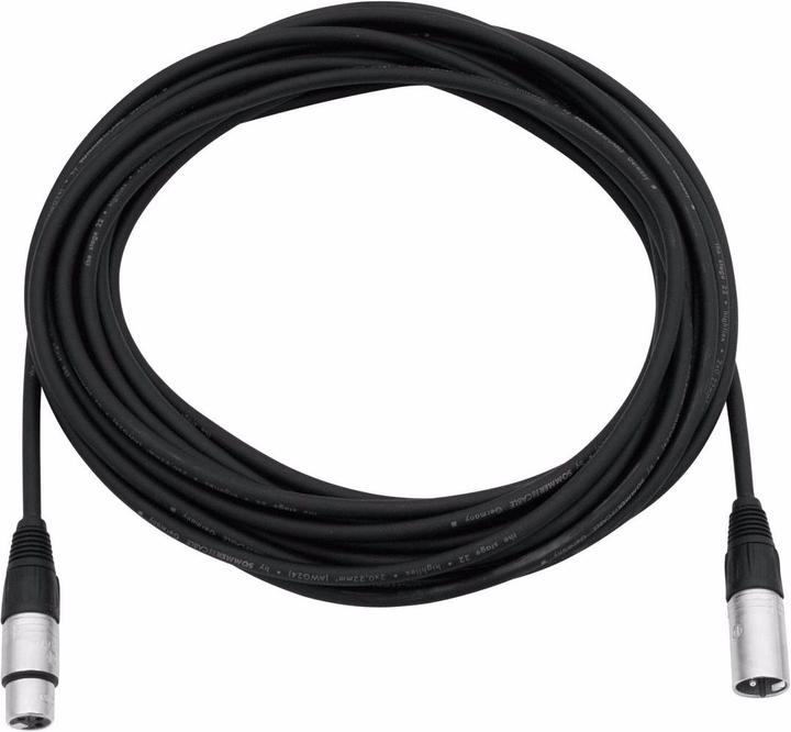 Image du produit Sommer Cable Câble XLR 3 pôles 15m sw Neutrik (15 m, XLR)