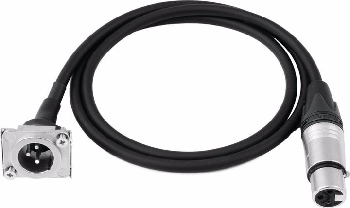 Image du produit Psso Câble patch XLR(F)/XLR(M) EB 1m sw (1 m, XLR)