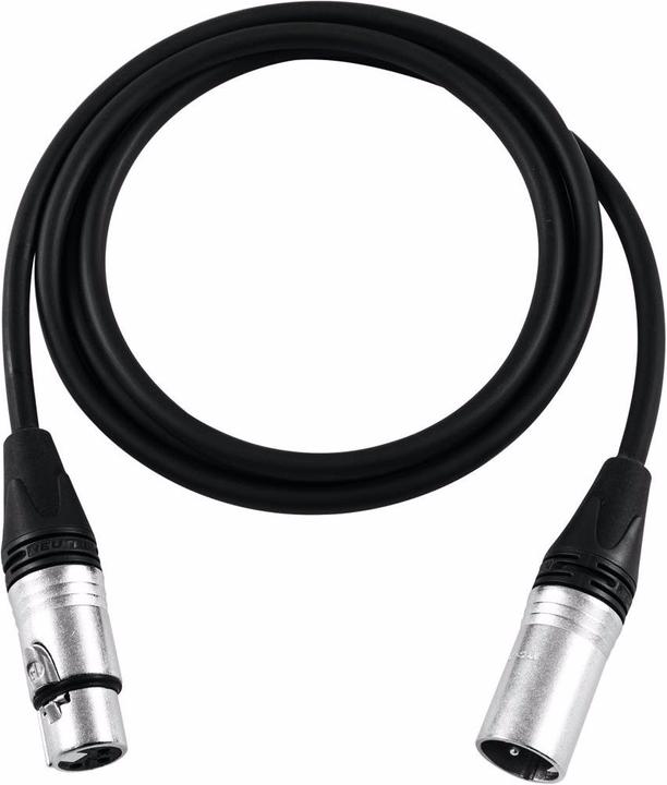Produktbild Psso XLR Kabel 3pol 7,5m sw Neutrik (7.50 m, XLR)