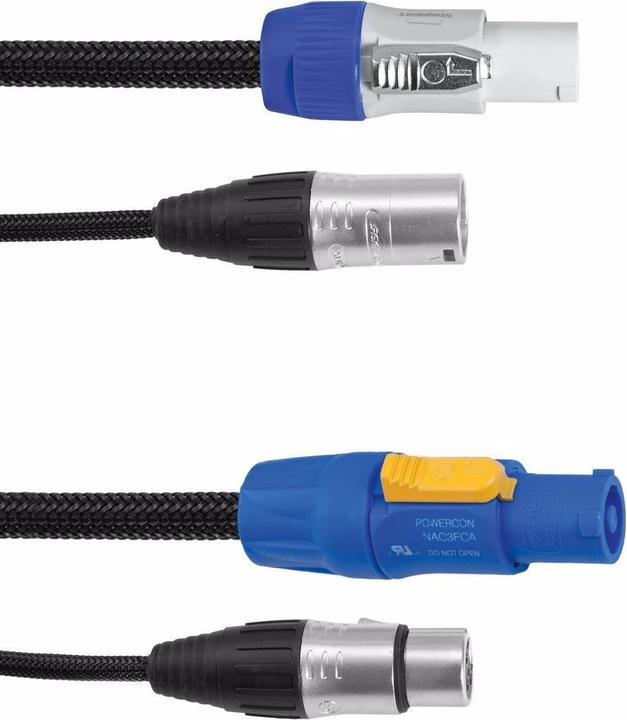 Produktbild Eurolite Kombikabel DMX P-Con/3 Pin XLR 1,5m (1.50 m)